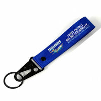 Thumbnail for Britten-Norman BN-2A Mk III Trislander Hawk-Shaped Key Chains - Blue - Cartoon