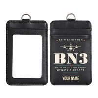 Thumbnail for Britten-Norman BN-2A Mk III Trislander - Heritage - ID Card Holder - Black + Name
