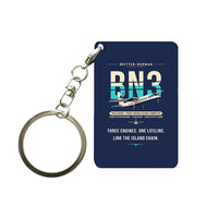 Thumbnail for Britten-Norman BN-2A Mk III Trislander - Original - Key Chain - Navy Blue