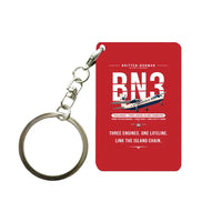Thumbnail for Britten-Norman BN-2A Mk III Trislander - Original - Key Chain - Red