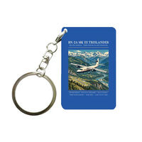 Thumbnail for Britten-Norman BN-2A Mk III Trislander - Poster - Key Chain - Blue