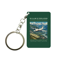 Thumbnail for Britten-Norman BN-2A Mk III Trislander - Poster - Key Chain - Dark Green