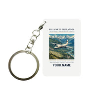 Thumbnail for Britten-Norman BN-2A Mk III Trislander - Poster + Name - Key Chain - White