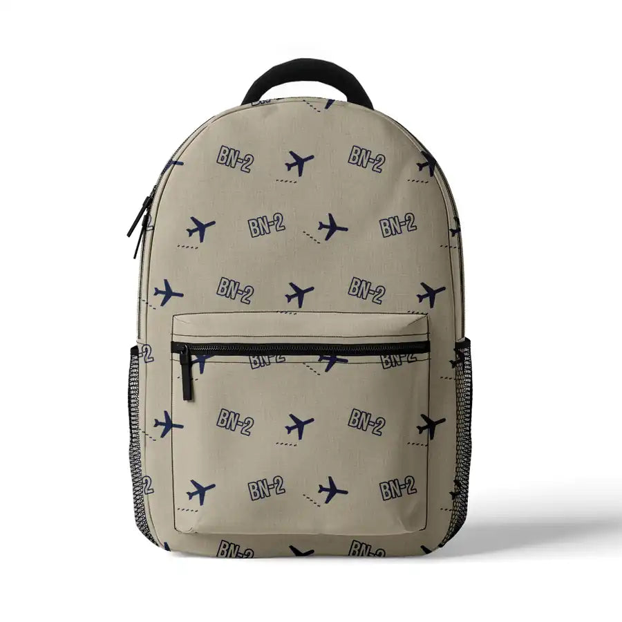 Britten-Norman BN-2B-26 Islander - 3D Backpack - 3D Pattern - Beige
