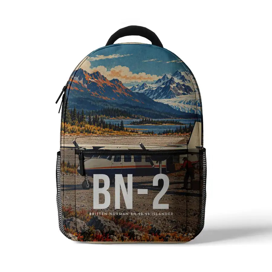 Britten-Norman BN-2B-26 Islander - 3D Backpack - 3D Scene