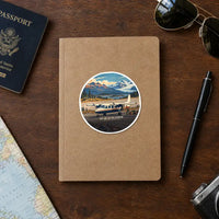 Thumbnail for Britten-Norman BN-2B-26 Islander - 3D - Circle Sticker - Notebook