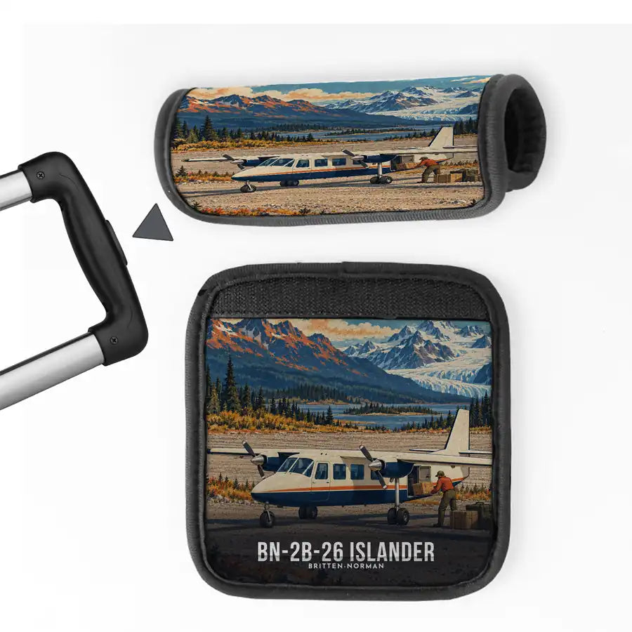 Britten-Norman BN-2B-26 Islander - 3D - Luggage Handle Cover - Full Print
