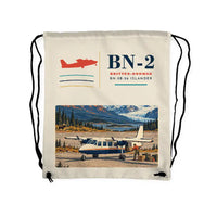 Thumbnail for Britten-Norman BN-2B-26 Islander - Drawstring Bag - Classic - Beige
