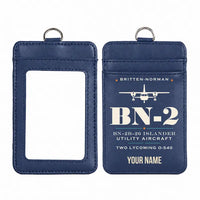 Thumbnail for Britten-Norman BN-2B-26 Islander - Heritage - ID Card Holder - Navy Blue + Name