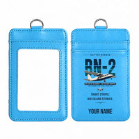 Thumbnail for Britten-Norman BN-2B-26 Islander - Original - ID Card Holder - Blue + Name