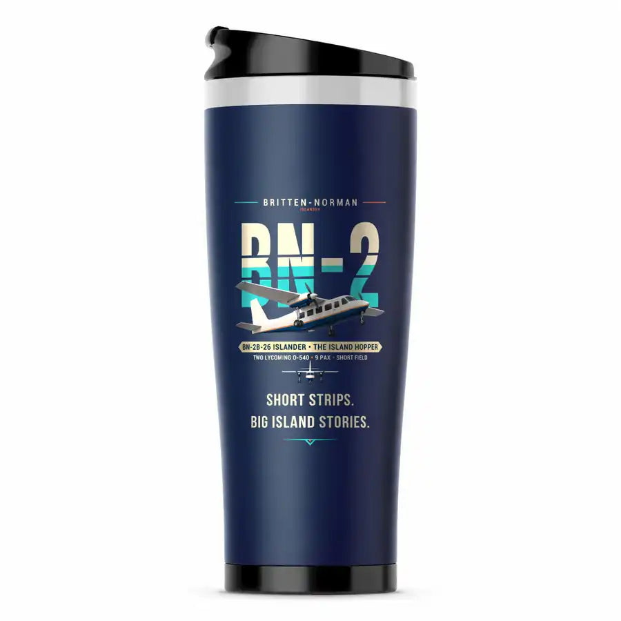 Britten-Norman BN-2B-26 Islander - Original - Stainless Steel (No Holder) - Dark Blue