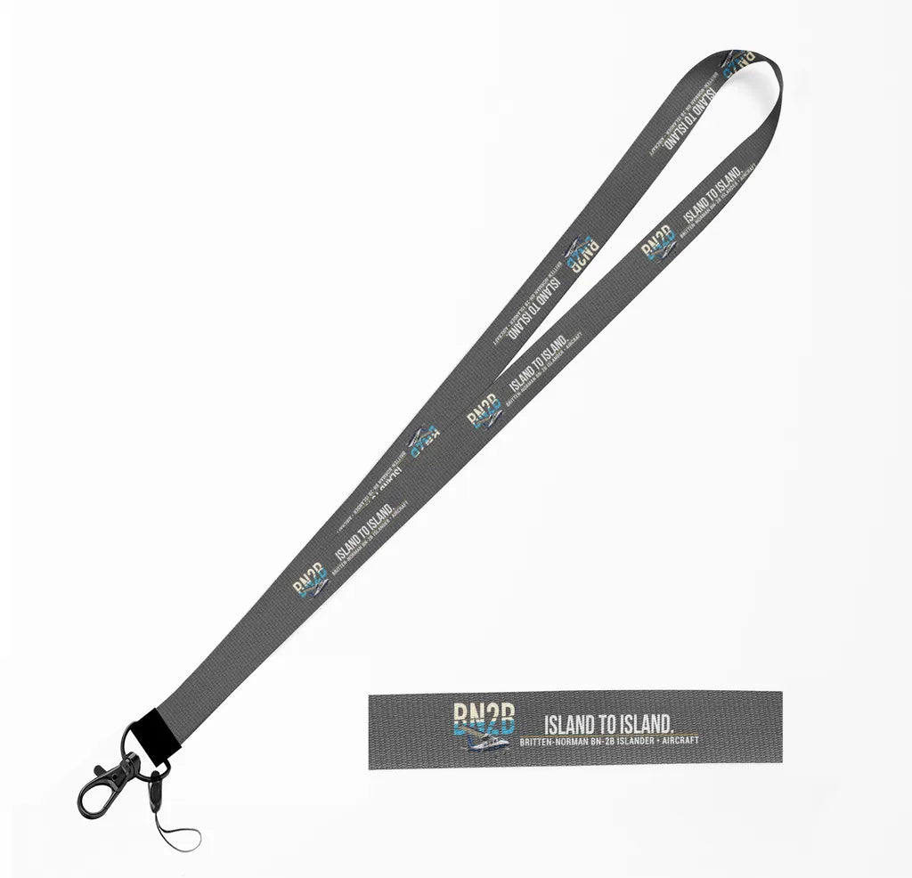 Britten-Norman BN-2B Islander lanyard - gray