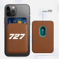 Thumbnail for 727 Flat Text iPhone Cases Magnetic Card Wallet
