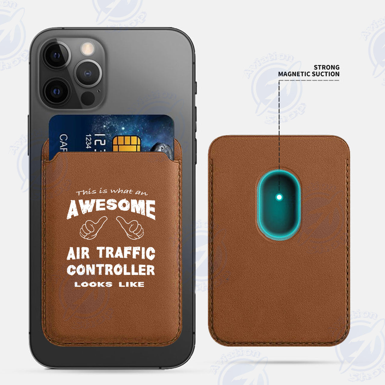 Air Traffic Controller iPhone Cases Magnetic Card Wallet