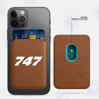 Thumbnail for 747 Flat Text iPhone Cases Magnetic Card Wallet