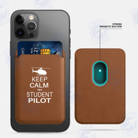 Thumbnail for Student Pilot (Helicopter) iPhone Cases Magnetic Card Wallet