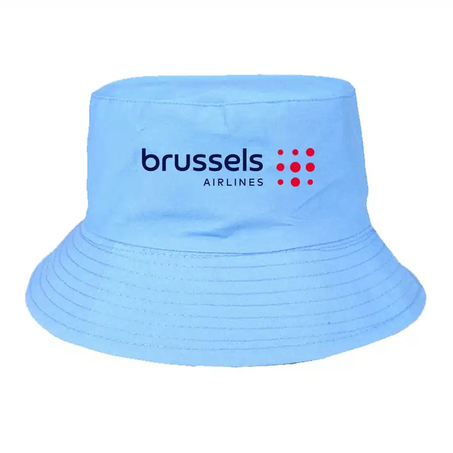 Brussels Airlines summer hat - light blue