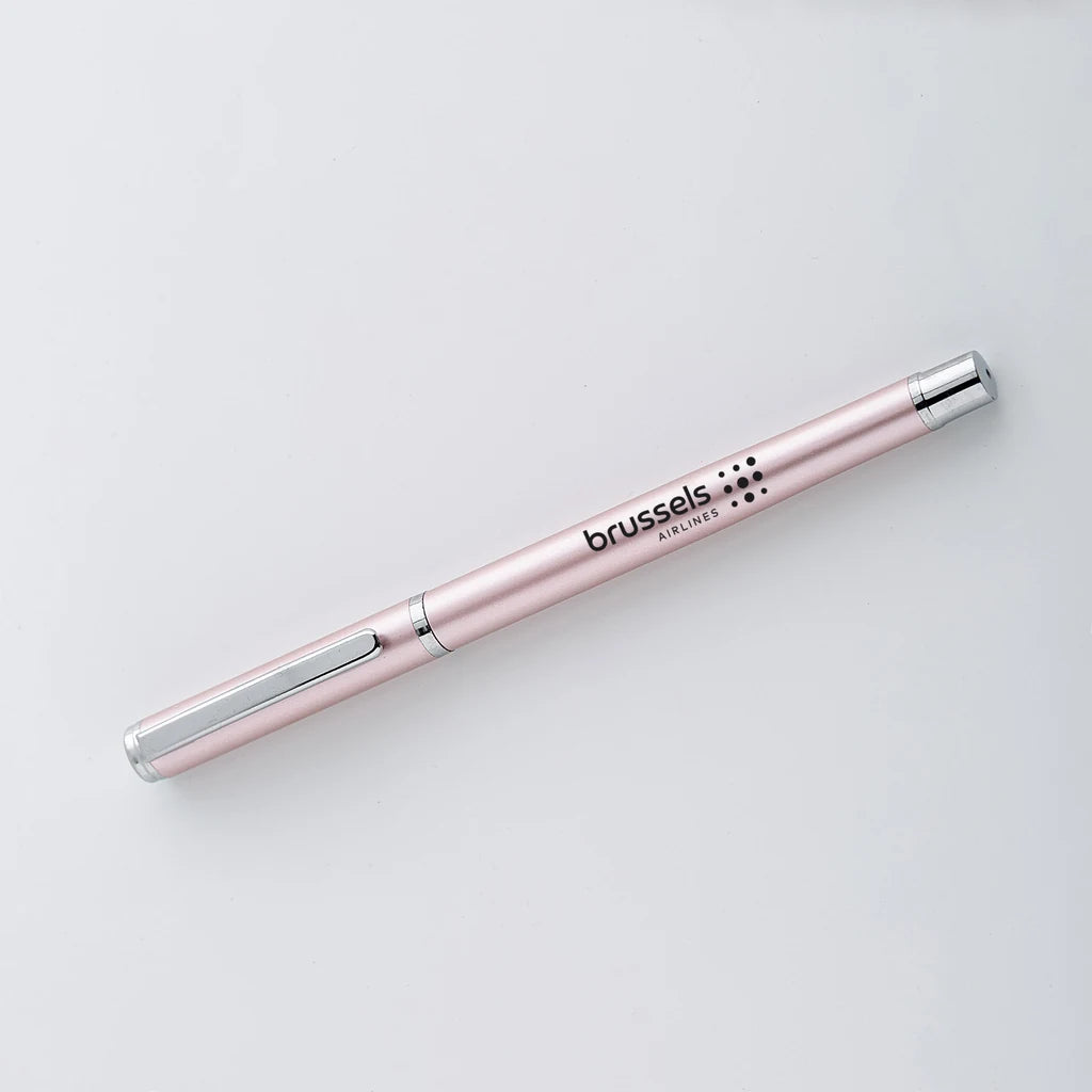 Brussels Airlines ballpen - pink