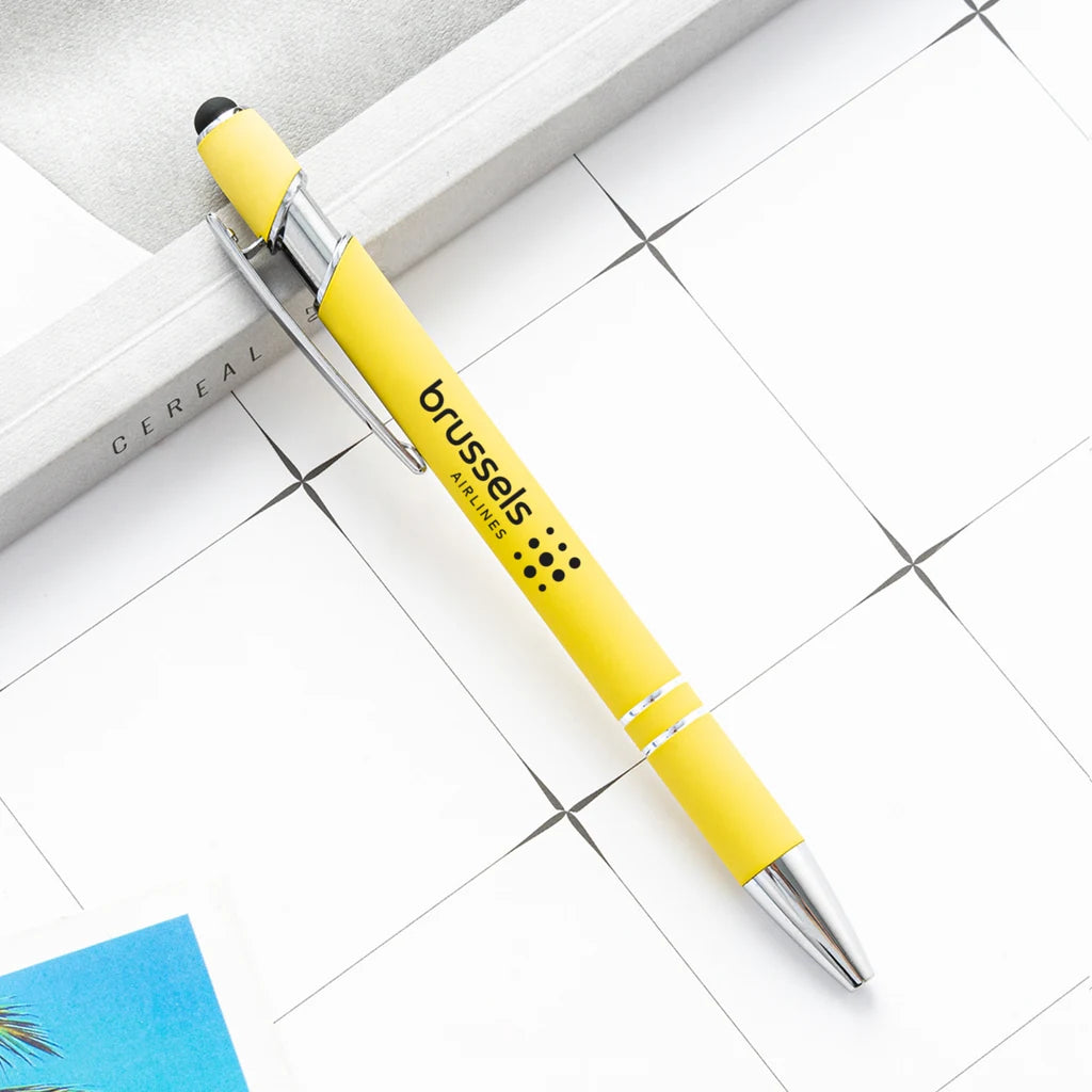 Brussels Airlines touch pen - yellow
