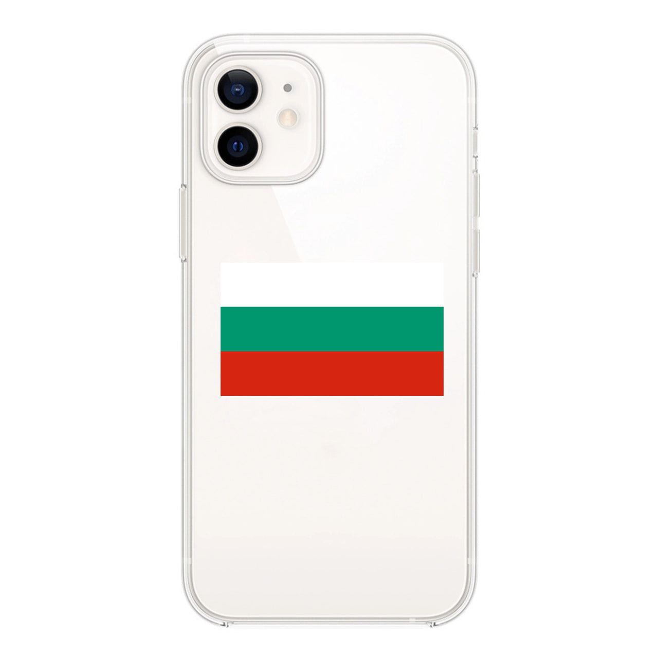 Bulgaria Designed Transparent Silicone iPhone Cases