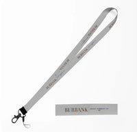 Thumbnail for Burbank City Series lanyard - light gray