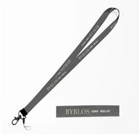 Thumbnail for Byblos City Series lanyard - gray