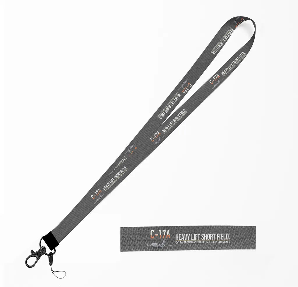 C-17A Globemaster III lanyard - gray