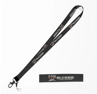 Thumbnail for C-21A Learjet lanyard - black