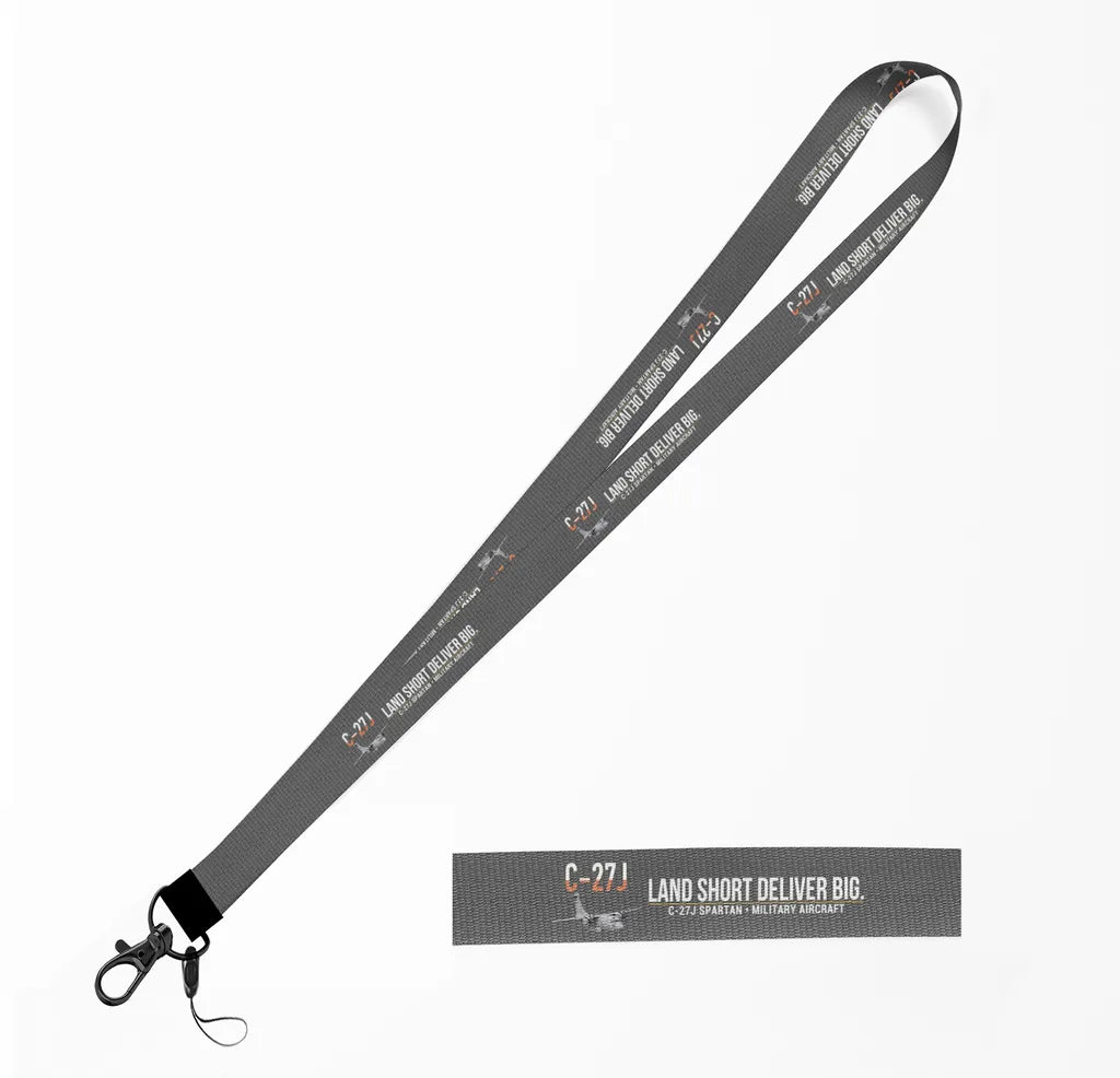 C-27J Spartan lanyard - gray