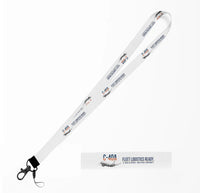Thumbnail for C-40A Clipper lanyard - white