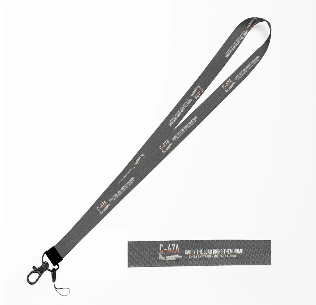 C-47A Skytrain lanyard - gray
