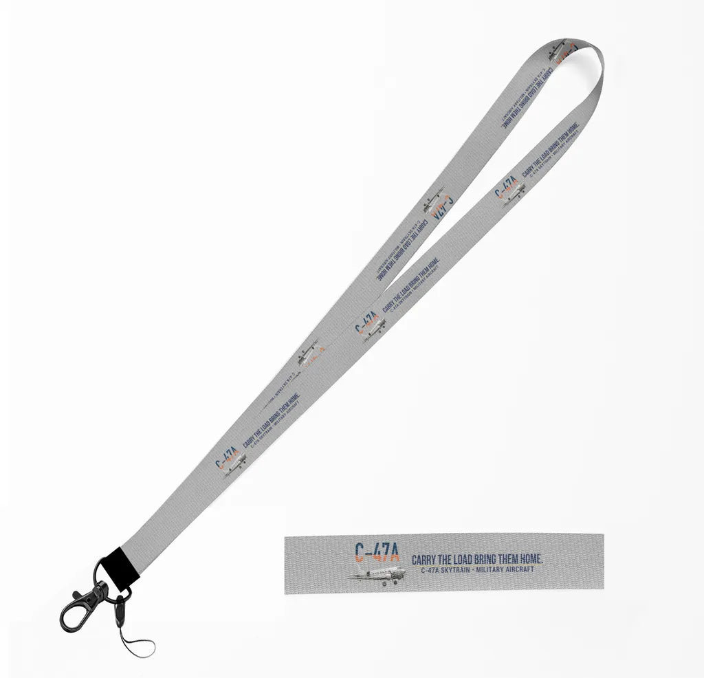 C-47A Skytrain lanyard - light gray