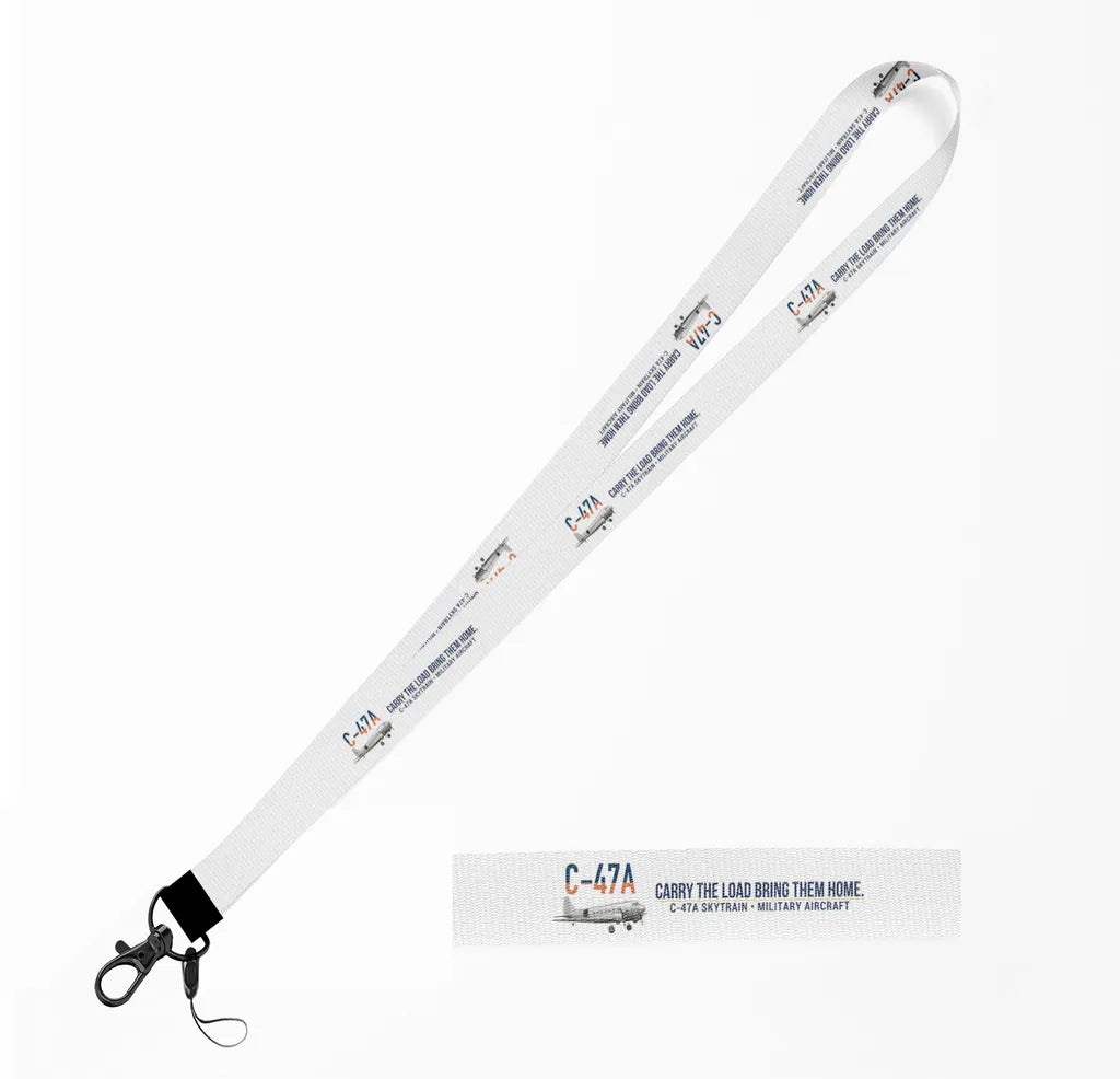 C-47A Skytrain lanyard - white