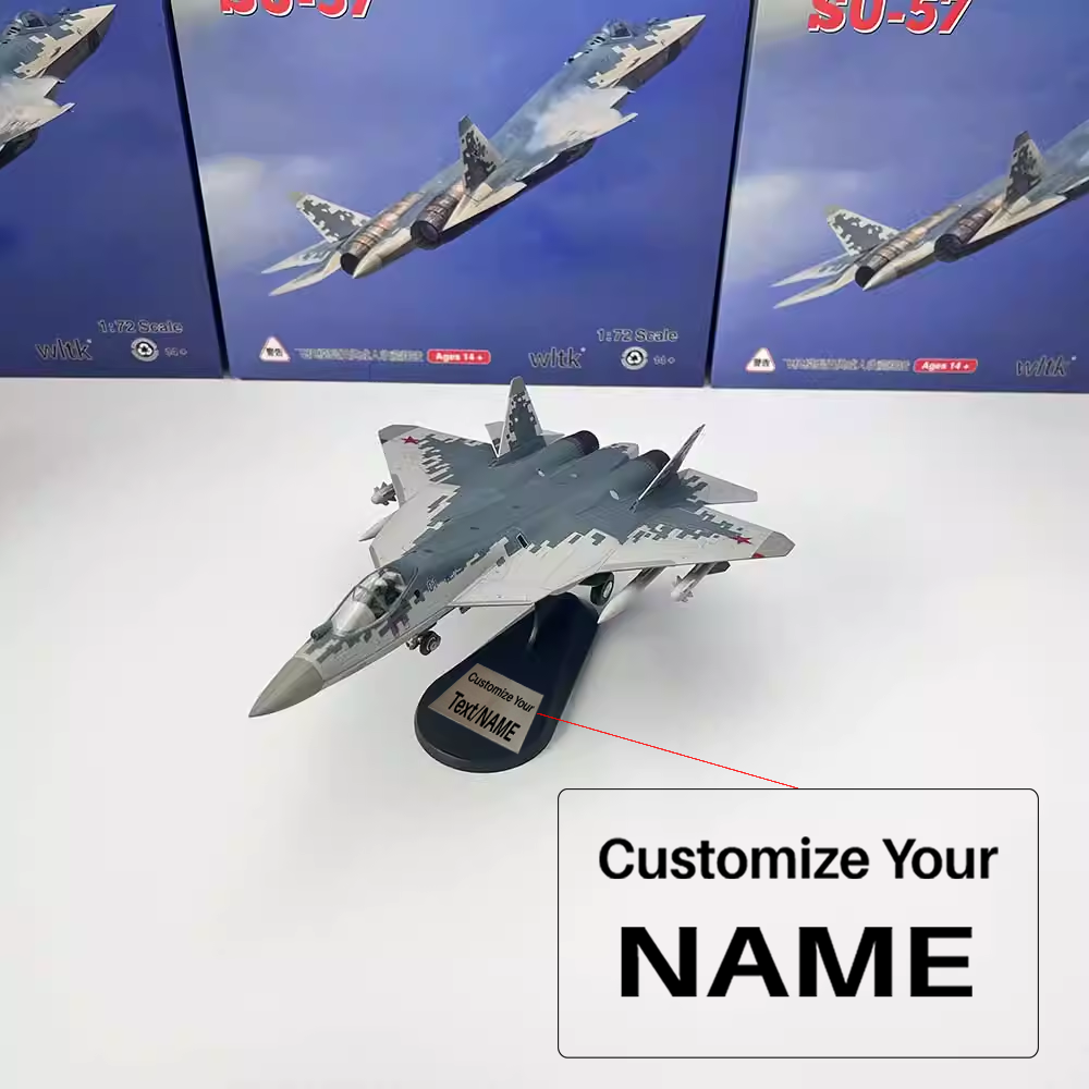 1/72 Sukhoi Su-57 Stealth Multirole Fighter Airplane Model