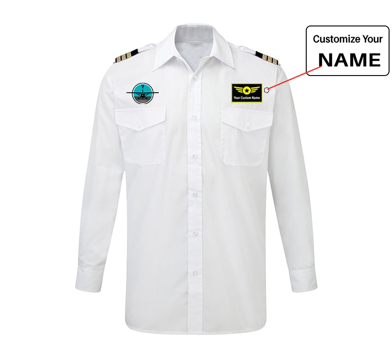Cessna & Gyro Designed Long Sleeve Pilot Shirts