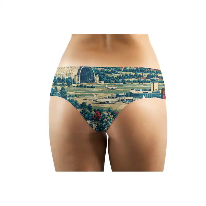 Akron-Canton Airport (CAK) Women Panties - Scene - Back