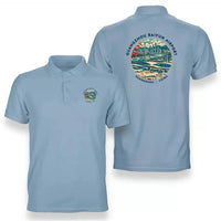Thumbnail for CAN - Badge - Double-Side Polo - Light Blue
