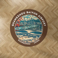 Thumbnail for Guangzhou Baiyun International Airport (CAN) Carpets - Carpet Round - Badge - Brown V2