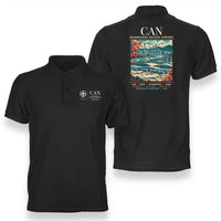 Thumbnail for CAN - Poster - Double-Side Polo - Black