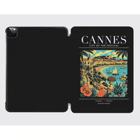 Thumbnail for CANNES - Poster - iPad Case - Black
