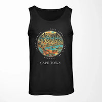 Thumbnail for CAPE TOWN - Badge - Tank Top - Black
