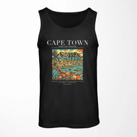 Thumbnail for CAPE TOWN - Poster - Tank Top - Black