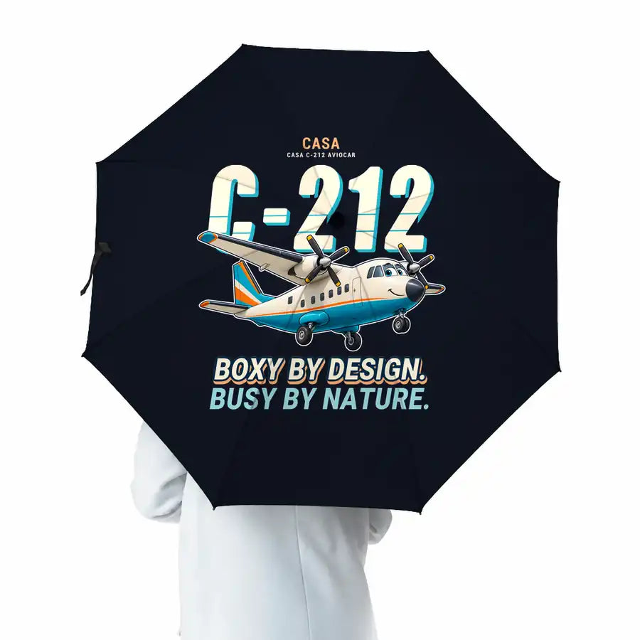 CASA C-212-100 Aviocar - Cartoon - Umbrella