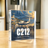 Thumbnail for CASA C-212-100 Aviocar - Crystal Ornament - 3D - Kitchen