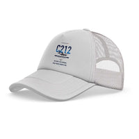 Thumbnail for CASA C-212-100 Aviocar trucker cap - white