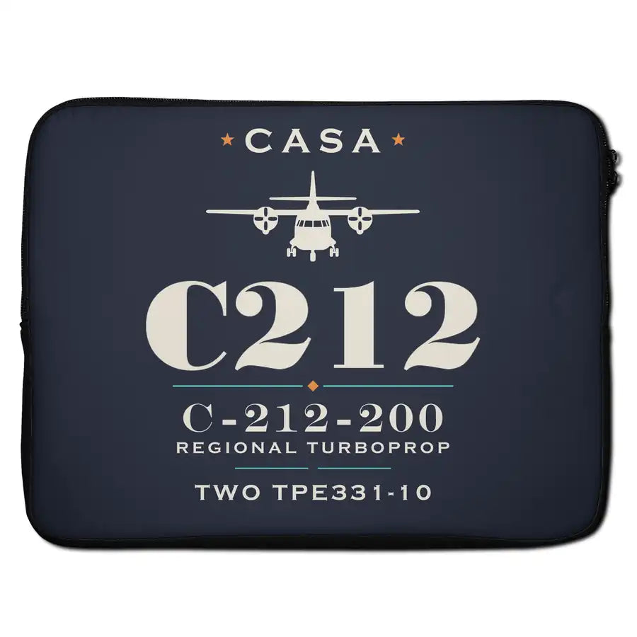 CASA C-212-200 Aviocar - Heritage - Laptop Sleeve
