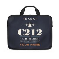 Thumbnail for CASA C-212-200 Aviocar - Heritage + Name - Laptop Bag