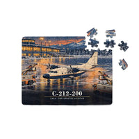 Thumbnail for CASA C-212-200 Aviocar - Horizontal + Text - Canvas Puzzle