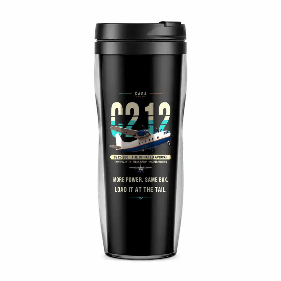 CASA C-212-200 Aviocar - Original - Plastic (No Holder) - Black