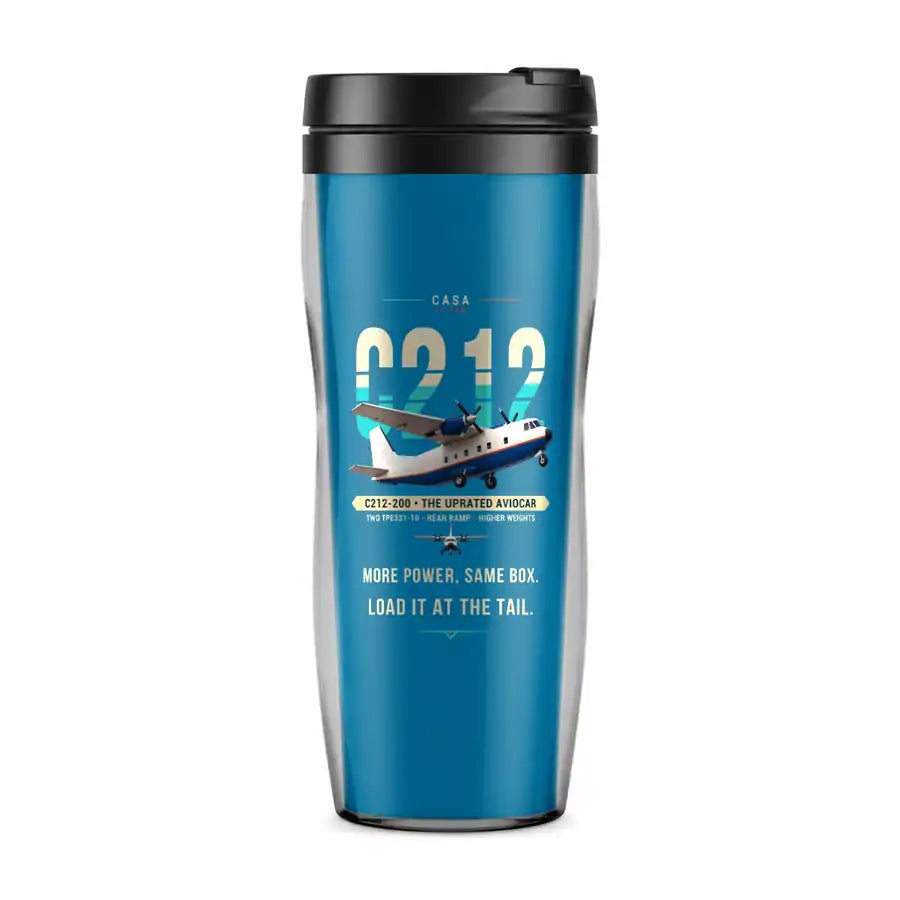 CASA C-212-200 Aviocar - Original - Plastic (No Holder) - Light Blue